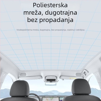 Panel za zaštitu od sunca i toplinsku izolaciju za krovni otvor Xpeng P7, G6, M03, G9 – Ice Crystal