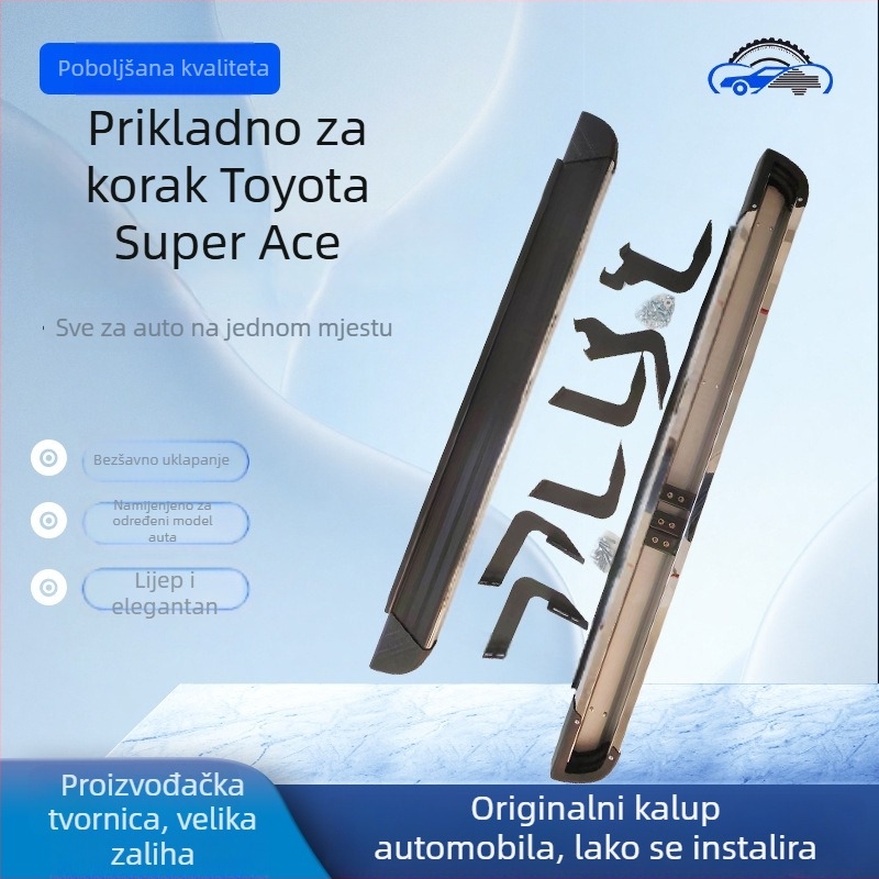 Pedale za Toyota 4Runner od aluminijske legure, za automatsku transmisiju, instalacija bez oštećenja
