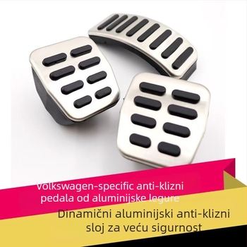 Pedal kočnice — nehrđajući čelik, Dexter, za Volkswagen