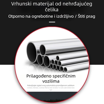Berger nehrđajući čelični bočni poklopac pedale za WEY Tank 300 2021 – protuklizni, vanjski dekor