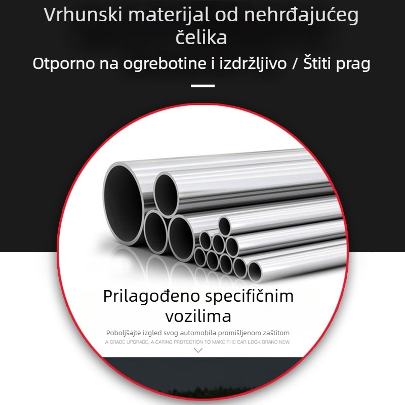 Berger nehrđajući čelični bočni poklopac pedale za WEY Tank 300 2021 – protuklizni, vanjski dekor
