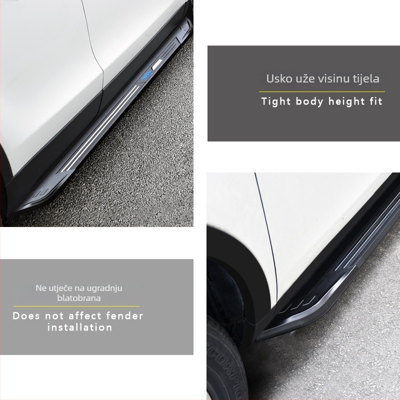 Dekorativni pedala panel za Lexus RX seriju — aluminijski spoj; kompatibilan RX400H, NX200/300, RX270, RX200T; modeli 07–21; automatski mjenjač