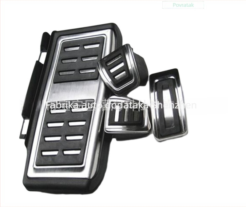 Set pedala od aluminijske legure za Volkswagen Golf 7 – pedale ubrzanja i kočnice, za ručni mjenjač (MT)