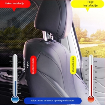 Automobilska mreža protiv komaraca - prozirna mreža, visi, opća kompatibilnost, PRINTOGEN