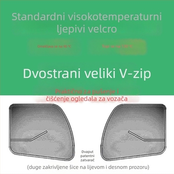Mreža za prozor kamiona s Velcro zatvaračem – zaštita od komaraca i insekata