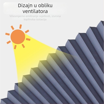 Teleskopska auto sjenila za sunce, konstrukcija ABS + aluminij, težina 450 g, mogućnost tiska logotipa