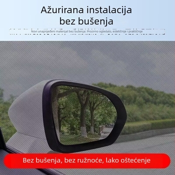 Automobilska mreža protiv komaraca za bočne prozore s sjenčenjem i ventilacijom