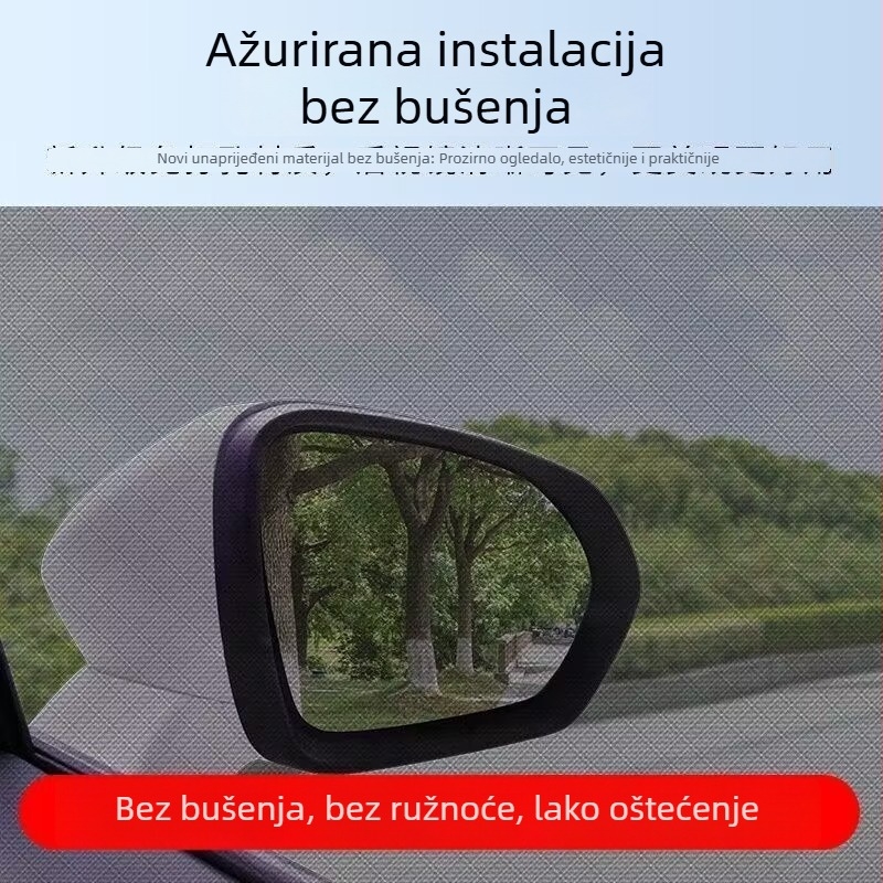 Automobilska mreža protiv komaraca za bočne prozore s sjenčenjem i ventilacijom