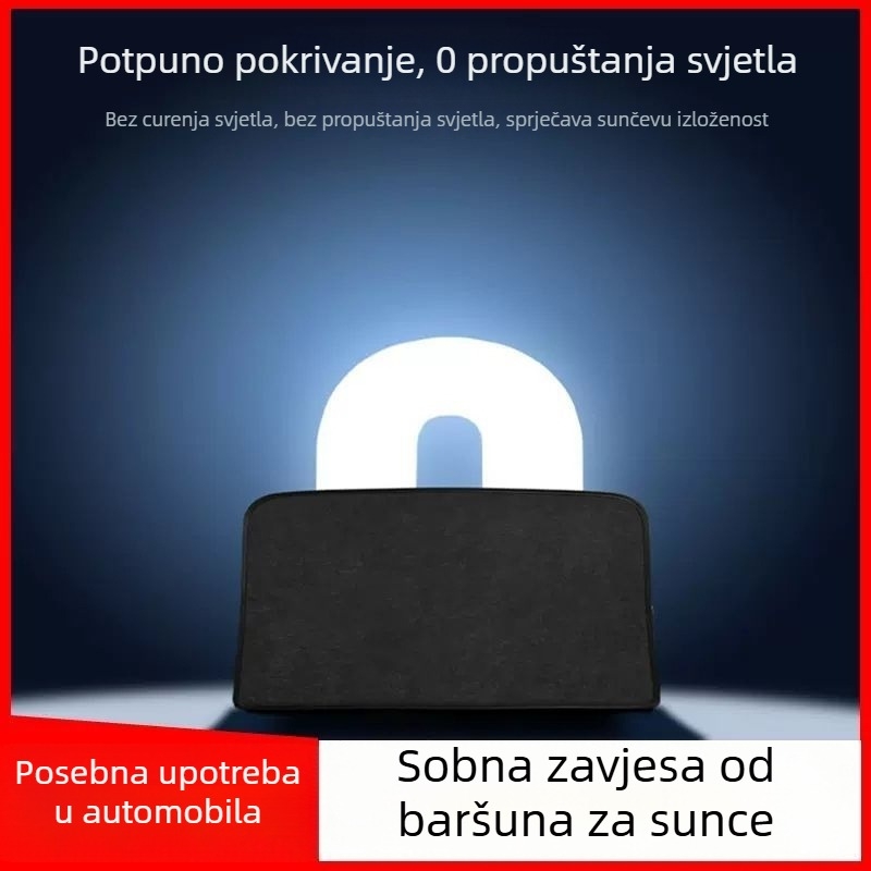 Sjenilo za automobilsku krovnu krovnu Xiaomi Su7/YU7/YU7Max – ledno-kristalni materijal, ravna ugradnja, izolacija od topline i zaštita od sunca