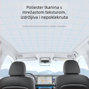Emperor auto sjenilo za skylight – mrežasti materijal, montaža snap-in, za Xpeng