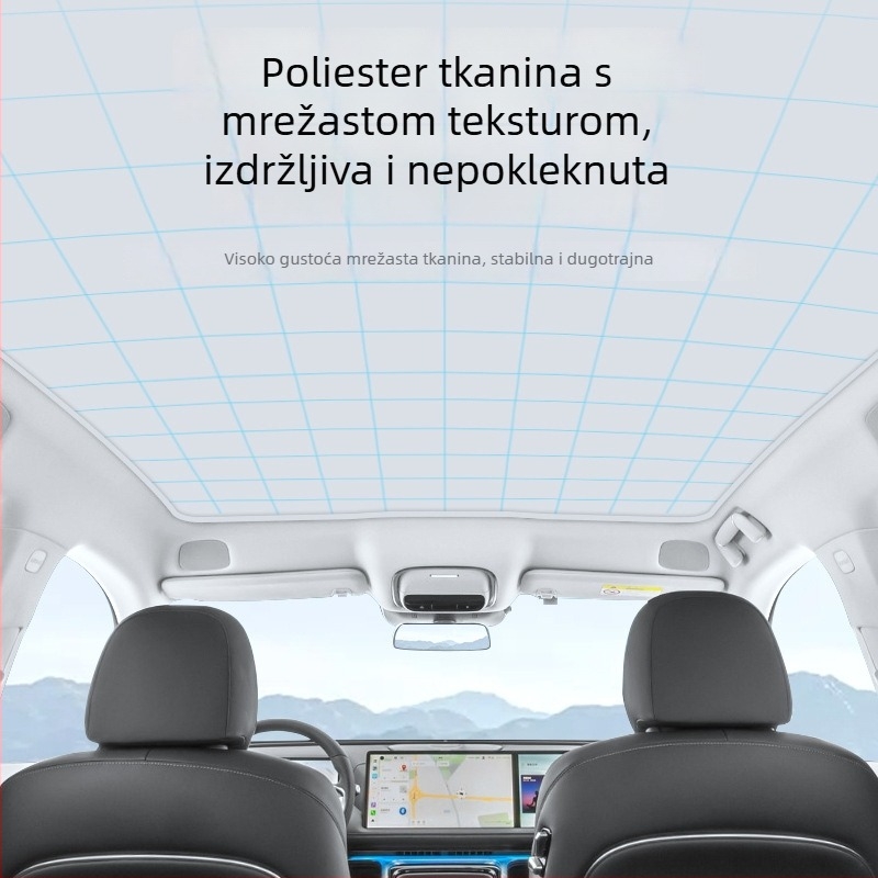 Emperor auto sjenilo za skylight – mrežasti materijal, montaža snap-in, za Xpeng