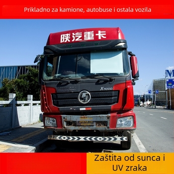 Dvostruka sjenila za sunce za kamione s automatskim izvlačenjem, auto sjenila folija za ljetnu izolaciju
