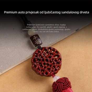 Unutarnja dekoracija automobila – Rosewood, cartoon stil, dekor za retrovizor