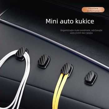Kuka za automobil – plastična, prilagodljiva, unutarnje skladištenje, interijer dekoracija, Honggao