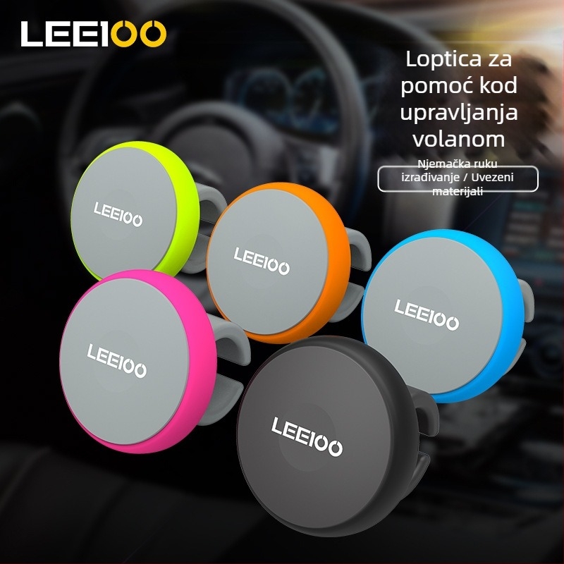 Upravljač volana automobila – model VCS-0112, silikon + čelik, universalno, moguć ispis logotipa