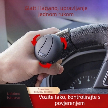 Kuglica za pojačavanje volana – jednoruka upotreba, uštedu energije, za automobile – Marka 3R, Materijal ABS, Podrijetlo Guangdong, Opći modeli