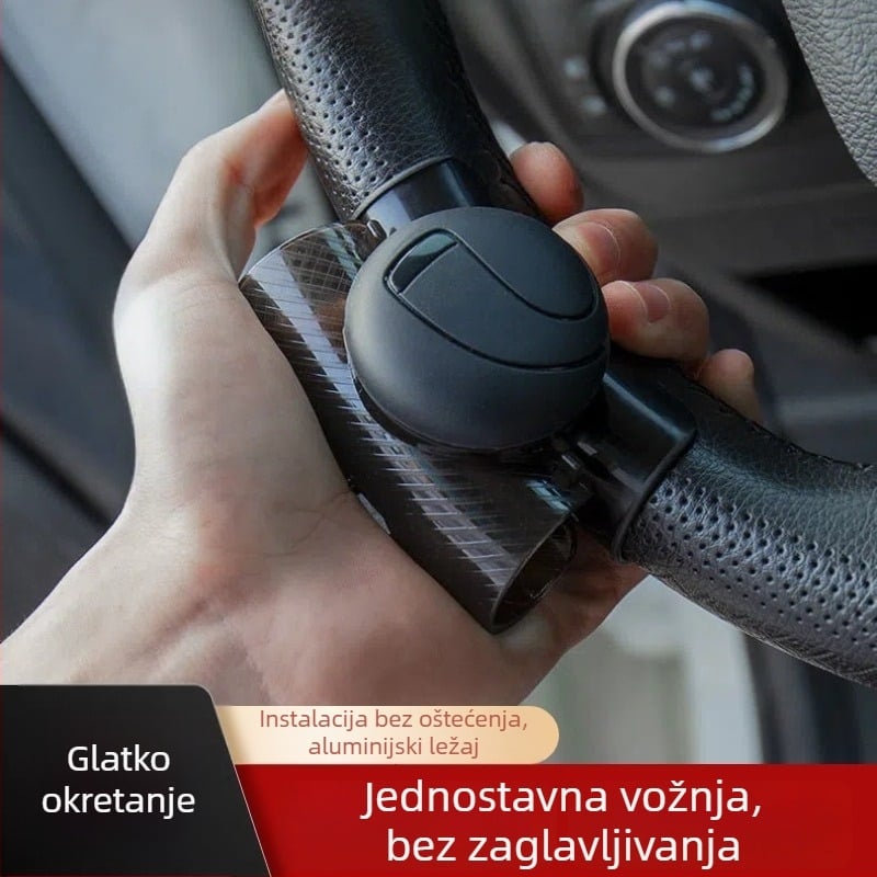 Kuglica za pojačavanje volana – jednoruka upotreba, uštedu energije, za automobile – Marka 3R, Materijal ABS, Podrijetlo Guangdong, Opći modeli