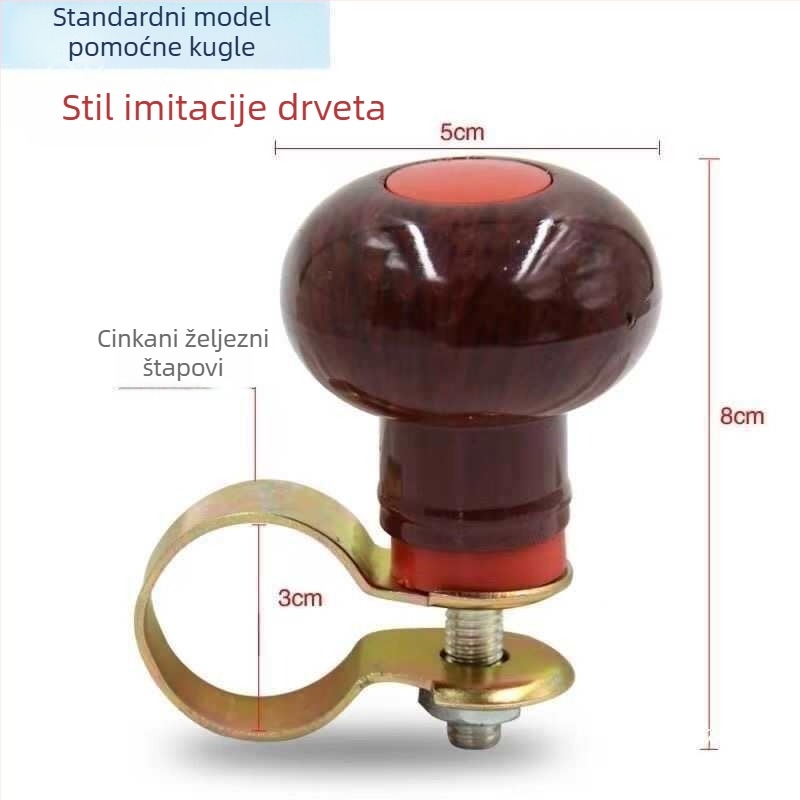 Upravljač volana s Power Ball — Za automobile, kamione, traktore, poljoprivredna vozila, viljuškari i kombajni