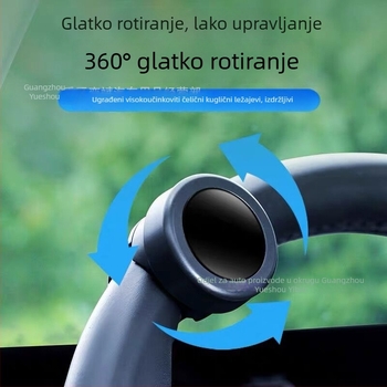 Rotirajuća kugla za volan, 360° rotacija, ABS materijal, 100 g, univerzalna kompatibilnost