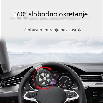 Pojačivač volana automobila, metal i ABS, univerzalni tip, težina 83 g, mogućnost tiskanja logotipa, marka carfu