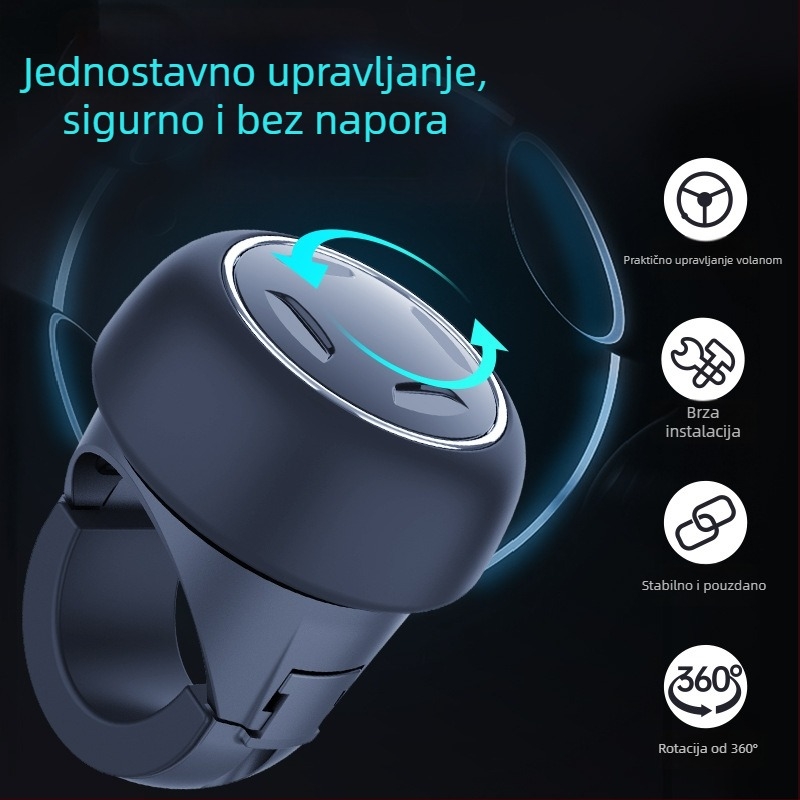 3R ABS univerzalna kugla za pojačanje volana, težina 200 g, kompatibilno s općim modelima