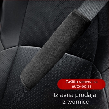 Velur jastučići za sigurnosni pojas, za automobil, 70 g, zaštita od gušenja, auto-dodatak