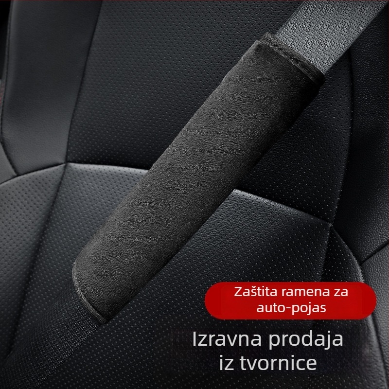 Velur jastučići za sigurnosni pojas, za automobil, 70 g, zaštita od gušenja, auto-dodatak