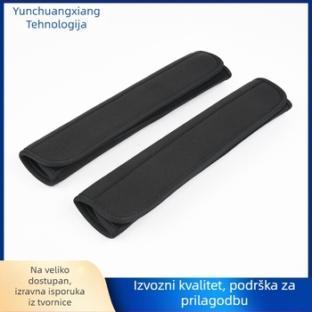 Zaštitna jastučić ramena sigurnosnog pojasa, ronilačko platno, ispis logotipa, prilagodljivo, težina 10
