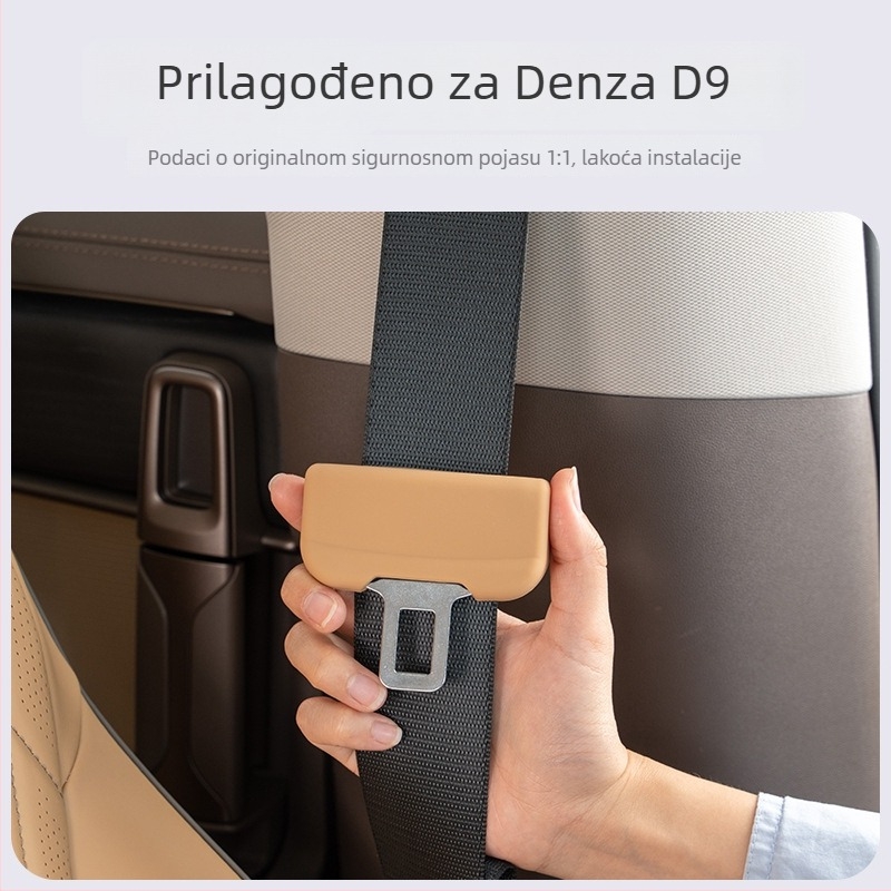 Leyue silikon zaštitni poklopac za Tengshi D9 s fiksnom kopčom, protiv sudara i buke – auto-dodatak