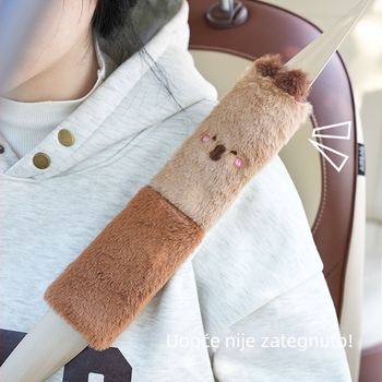 Crtani pliš jastučići za pojas automobila, s mogućnošću otiska logotipa, 100 g