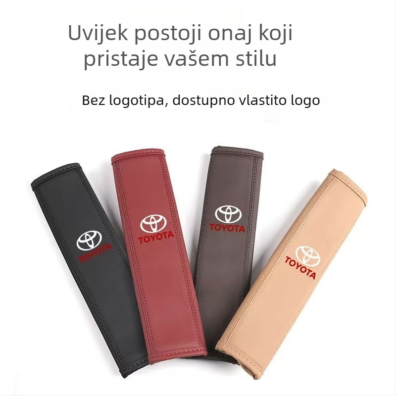 Jastučić za sigurnosni pojas – Bees cool, PU materijal, težina 85 g, ispis logotipa, mogućnost prilagodbe