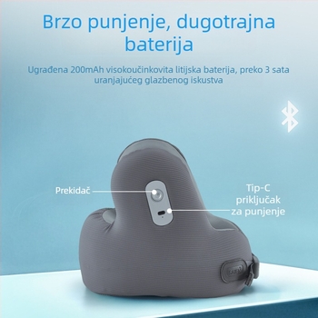 SN-FC784 Bluetooth U-oblikovana jastučić za vrat s redukcijom buke, prijenosni za putovanja i ured