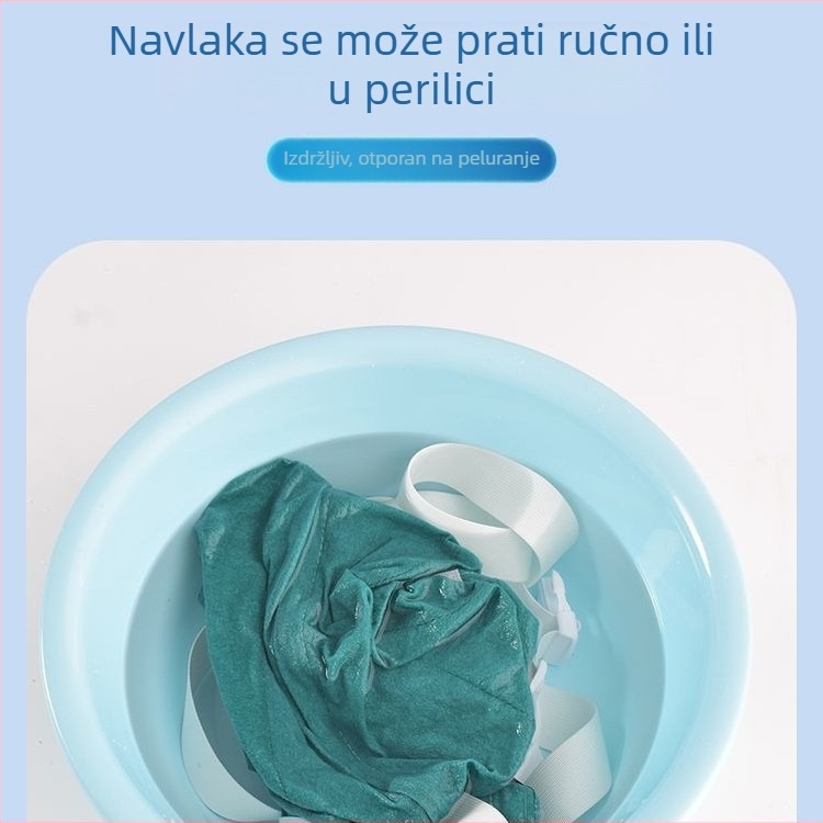 U-oblik jastučić za fiksiranje glave, minimalistički stil, napunjen zrakom, plišna tkanina, za starije osobe