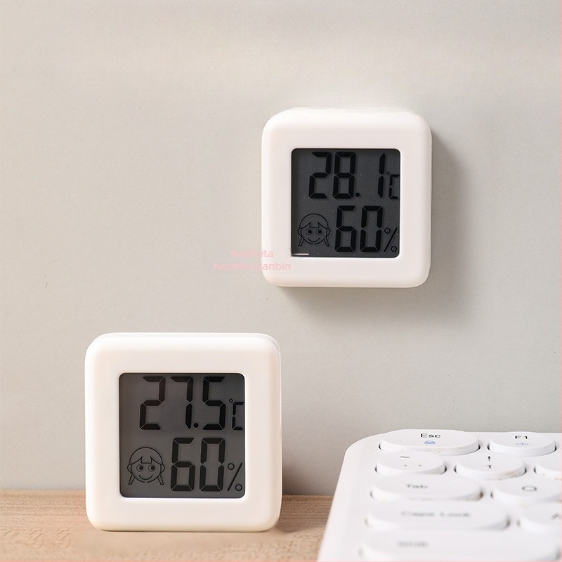 Unutarnji termometar i mjerač vlage s digitalnim zaslonom – visokoprecizan senzor temperature i vlage za dječju sobu