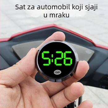 Automobilski mjerač temperature vode s podesivim kutem i ljepilom za montažu