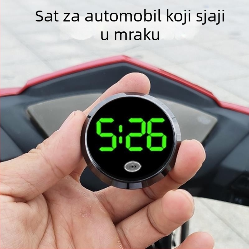 Automobilski mjerač temperature vode s podesivim kutem i ljepilom za montažu