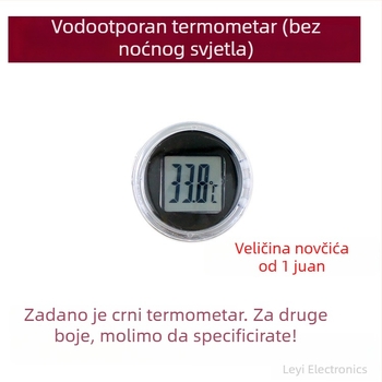 Digitalni mjerač temperature i vlage – ABS plast + mehanizam – aksijalni tip