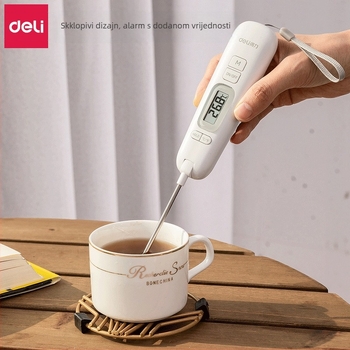 Deli 8899 sonde-typ elektronički termometar i higrometar, težina 0,3 kg, točnost mjerenja temperature 2
