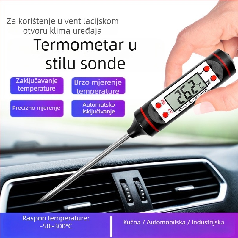 Sonda termometar za automobilni frižider/zamrzivač i izlaz zraka kućnog klima uređaja, model Bbf3588772192907081