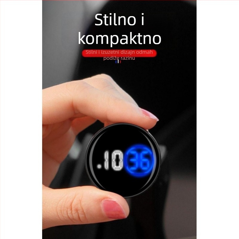 Automobilski sat s podesivim kutem prikaza i mjeračem temperature vode; Materijal: Drugo; Podrijetlo: Drugo; Marka: Drugo