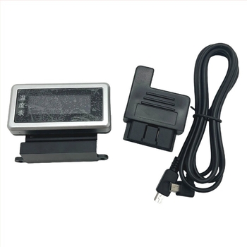 OBD mjerač temperature vode za vozila (gas/dizel) - 16-pinski priključak, napajanje 12V-24V, materijal: najlon + bakar žica, Ruiyou