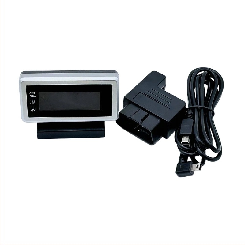 OBD mjerač temperature vode za vozila (gas/dizel) - 16-pinski priključak, napajanje 12V-24V, materijal: najlon + bakar žica, Ruiyou