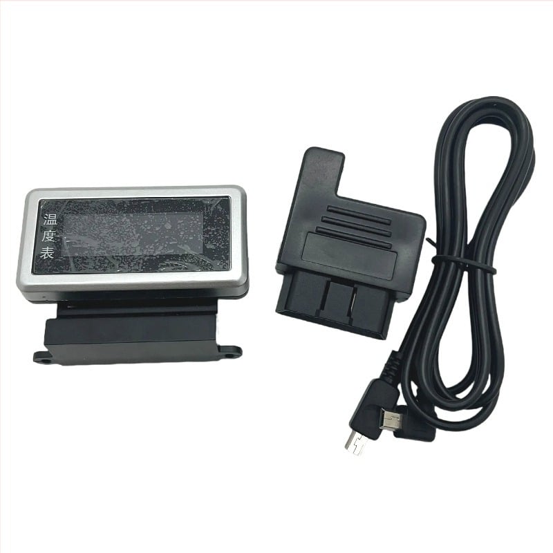 OBD mjerač temperature vode za vozila (gas/dizel) - 16-pinski priključak, napajanje 12V-24V, materijal: najlon + bakar žica, Ruiyou