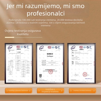 Unutarnji digitalni termometar sa zaslonom – visoka preciznost mjerenja temperature i vlage