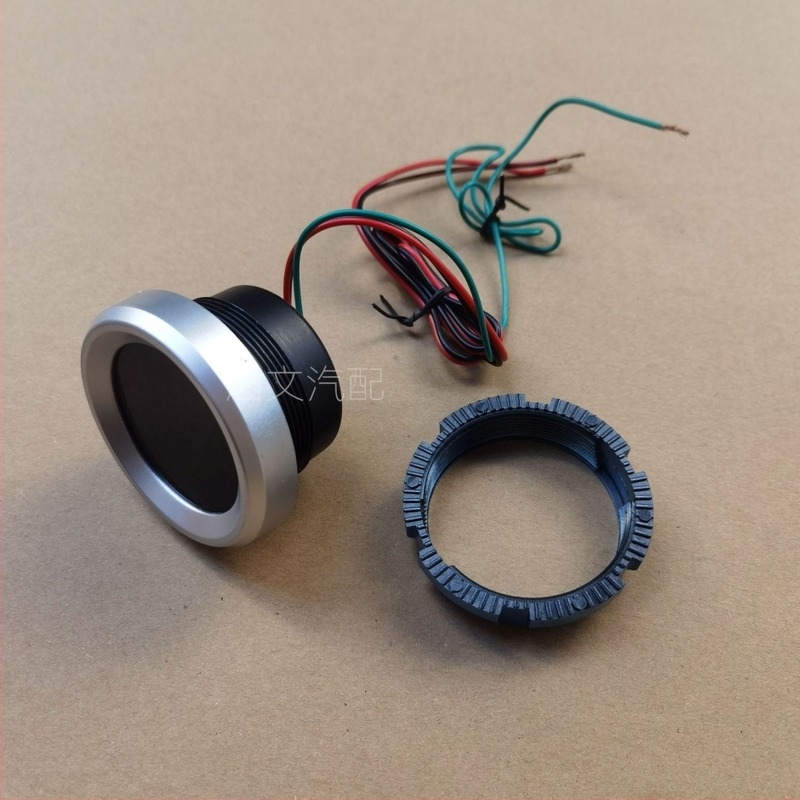 LED digitalni mjerač tlaka ulja za vozila, 12/24V — univerzalni, kompatibilan s 10-184 euro senzora, bez konektora