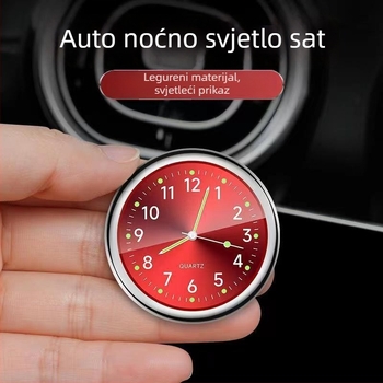 Automobilski sat na instrument ploči, prilagodljiv kut, mjerač temperature vode; Brand: Drugo