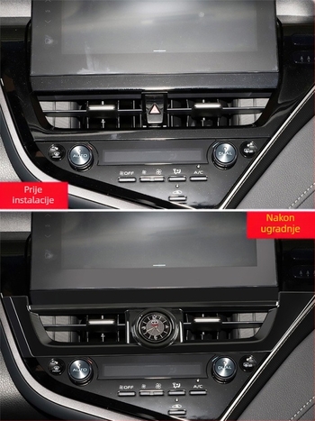 Unutarnja ukrasna dekoracija za automobil sat Camry 8. generacije — radijalni tip; Vrsta: Drugo; Marka: Drugo
