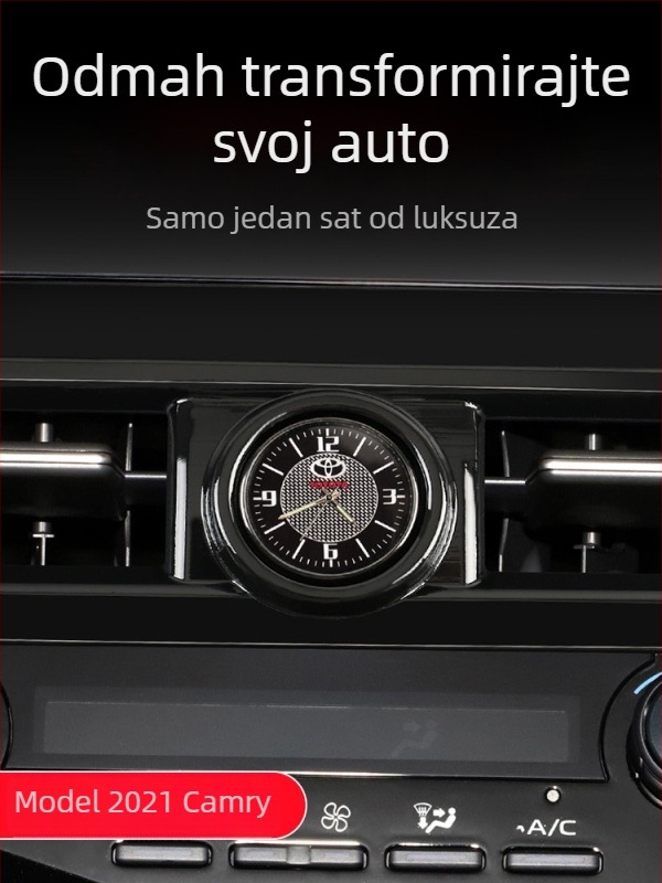 Unutarnja ukrasna dekoracija za automobil sat Camry 8. generacije — radijalni tip; Vrsta: Drugo; Marka: Drugo