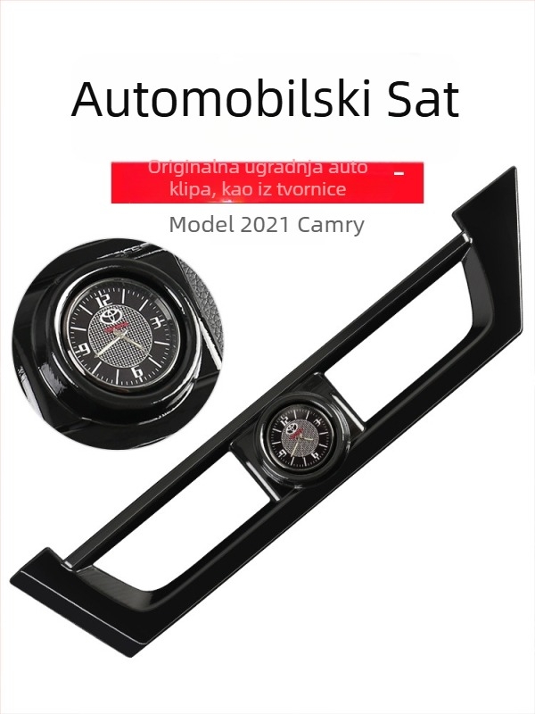 Unutarnja ukrasna dekoracija za automobil sat Camry 8. generacije — radijalni tip; Vrsta: Drugo; Marka: Drugo