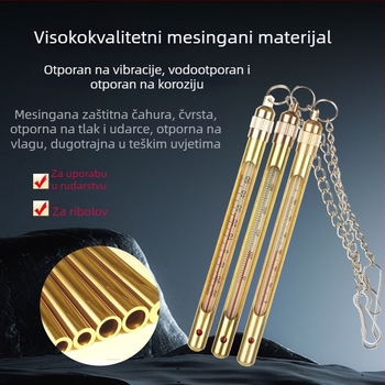 Industrijski visoko precizan metalni termometar s zaštitnim kućištem od bakra i nehrđajućeg čelika